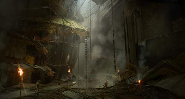 《圣歌2.0》新要塞“Longfall Ruins”概念图曝光 E3演示曾出现同名地点