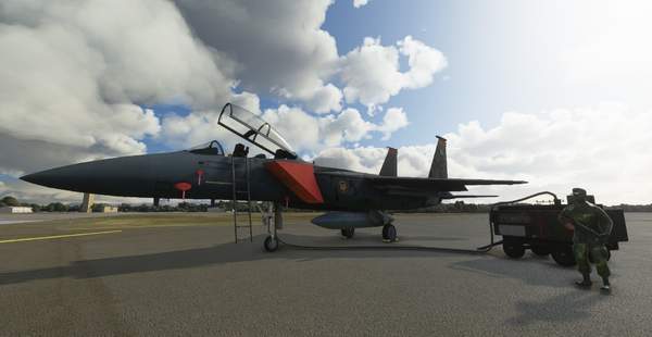 微软飞行模拟 F-15战机