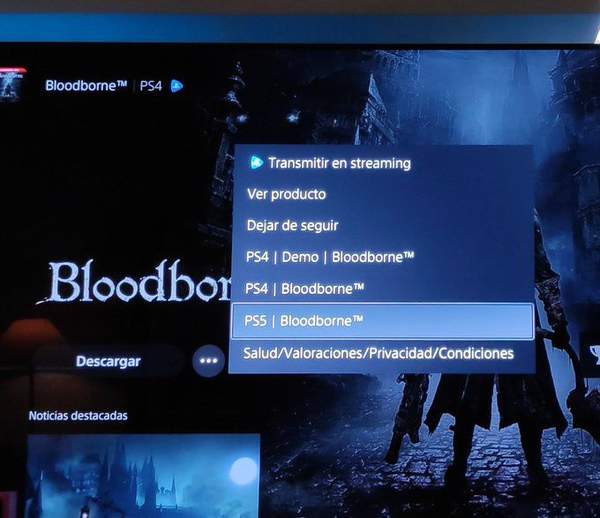 《血源》PS5版实际并未推出 仅是商店显示出现BUG
